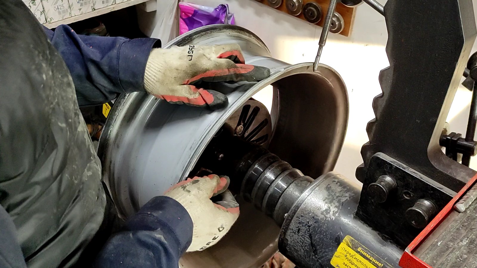 правка литого диска